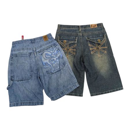 Y2K Hip Hop Baggy Shorts 42 size Last
