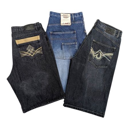Y2K Hip Hop Baggy Shorts