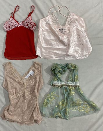 Y2K Cami Tops (316)