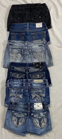Miss Me,Rock Revival,True Religion Shorts (320)