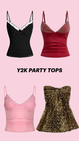 Y2K Party Tops #050926