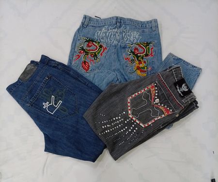 CR8315 Vintage Designer Men’s Jeans
