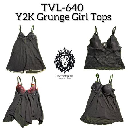 Y2K Grunge Girl Tops (TVL-640)
