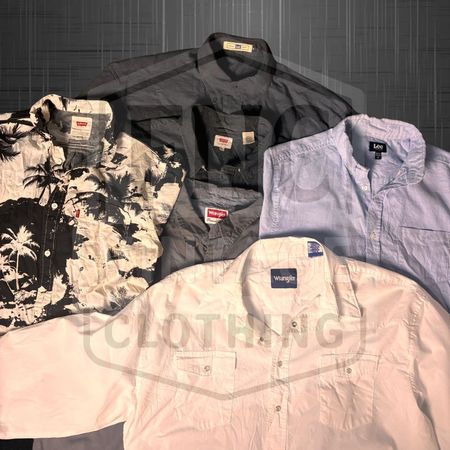 Lee, Levi’s & Wrangler Branded Shirts Collection