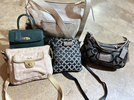 Authentic coach vintage bags