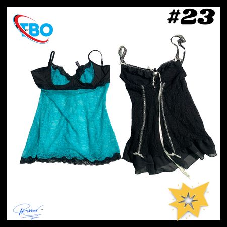 Y2k lace Trim cami tops (Brands) Nini west & Star above #23.