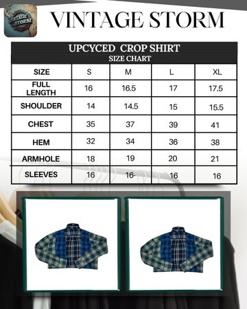 Upcycled Patchwork Fleece Crop Shirt