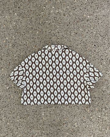 Upcycled Printed Crop Top. 30 pcs