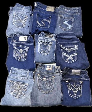 VIGOSS  AND OTHER MIX BRANDS JEANS (AW 014)