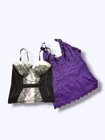 Y2k satin camisole trendy slim fit