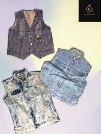 Denim vest