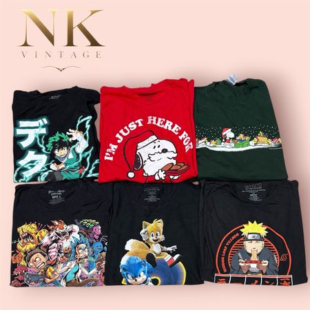Mix cartoon T-shirts