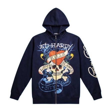 Ed Hardy Mens Hoodie