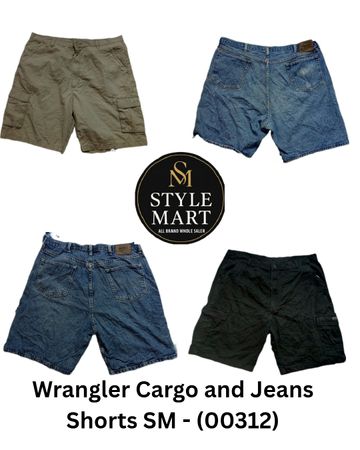 Wrangler Cargo and Jeans Shorts