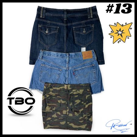 Women Skirts & Shorts Mix Bundle (Brands)Tommy Hilfiger , American eagle & levis etc #13.