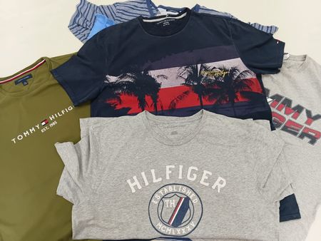 Men's Tommy Hilfiger Round Neck T-Shirts NKTS002