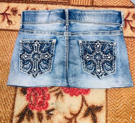 Y2K Denim Mini Skirts