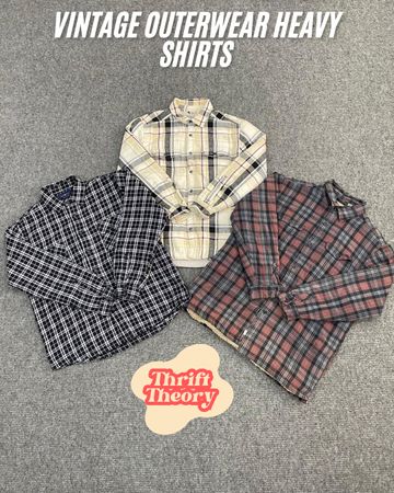 Vintage Outerwear Heavy Shirts - (10/05)