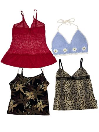 Y2k cami tops