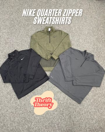 Nike Quarter Zipper Sweatshirts - (10/05)
