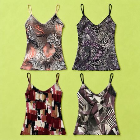 Y2k Vibrant Fusion Cami Tops