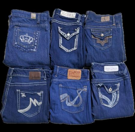 ROCK & ROLL AND OTHER MIX BRANDS JEANS (AW 020)