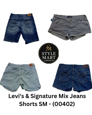 Levi's & Signature Mix Jeans Shorts SM - (00402)