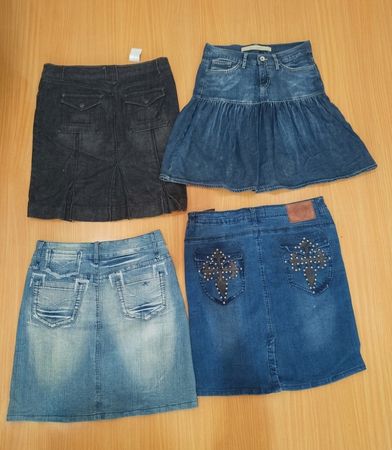 90s Vintage Aesthetic Denim Midi (MDS-05)