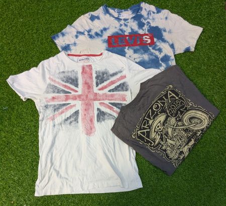 5489 - Vintage Style Half Sleeves printed T-Shirts