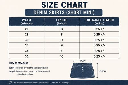 5496 - Jupes mini en denim upcyclées