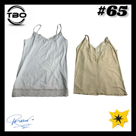 Y2k lace Trim camisole (brands) Almost Famous #65.