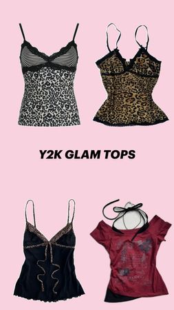 Y2K Glam Tops #051126
