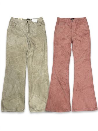 (FV-1412)  Y2K Corduroy Flared Pant
