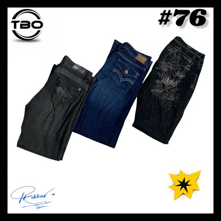 Y2k Ditaling jeans (brands) vigoss , Ck etc #76.