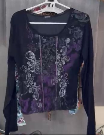 Y2K Peasant Tops