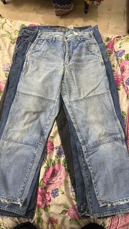 Mens 5pcs jeans unbranded