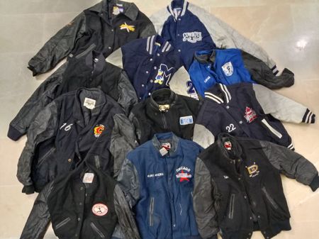 Vintage Varsity Mix Jacket NFW, NFL