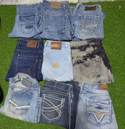 ROCK & ROLL AND OTHER MIX BRANDS JEANS (A 44)