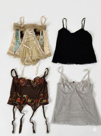 Y2K cami tops 13 pcs