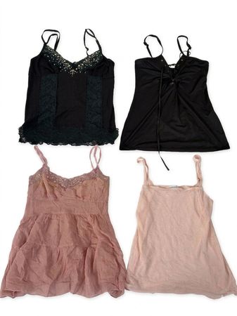 Y2K cami tops