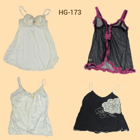 Y2K Unique Romantic Cami Tops (HG-173)