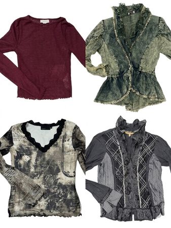 Y2K full sleep tops 28 pcs