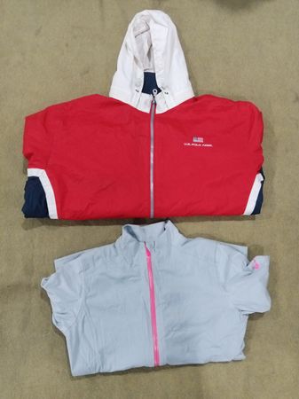 Mixed Branded Full Zip Jacket