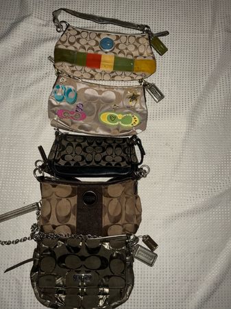 Coach hand bag