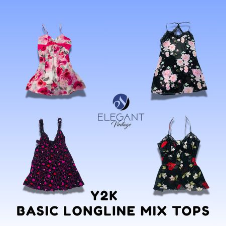 Y2K Basic Fit Slip Tops - EV1484