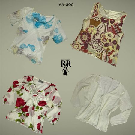 Y2K Soft Girl Full Sleeve Tops (AA-800)