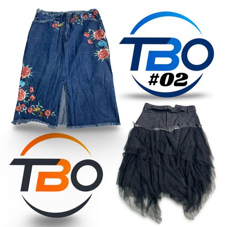 Y2k Detailing Denim Skirts. #02