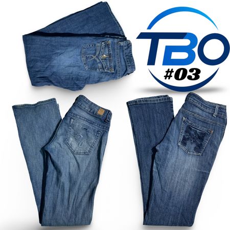 Y2K Embroidered jeans ( Levi’s , Guess and So etc.) #03