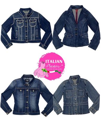 Y2K signature denim jackets