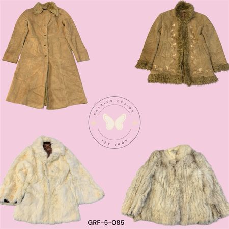 Premium Faux Fur Y2K Glam Coat (GRF-5-085)